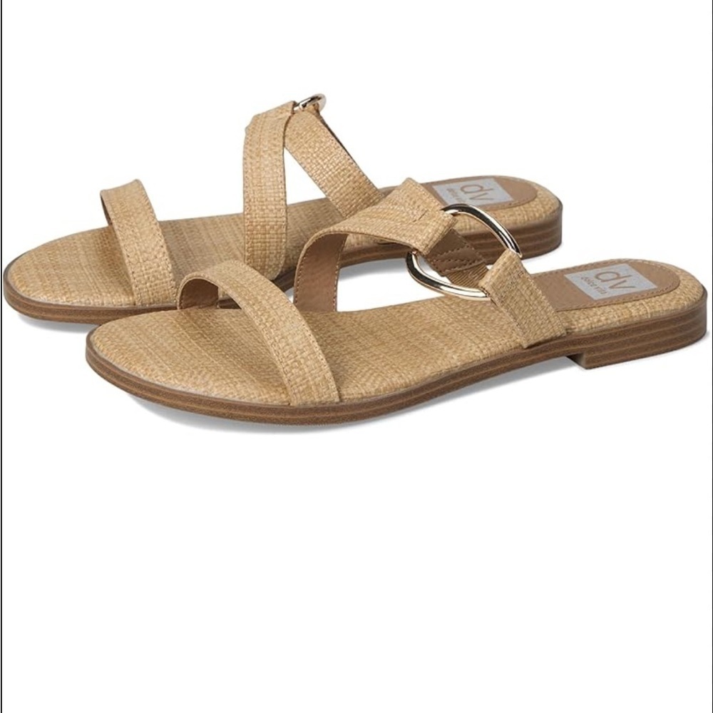 DV Dolce Vita Women's Elaine Strappy Flat Sandals